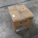 Shintenchi Bar Stools Set of 4 Modern Swivel Bar Chairs, Counter Height Faux Leather Metal Barstools, Upholstered Island Chairs with Back and Footrest, Beige