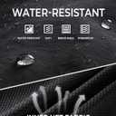 NORTHYARD Men's Bomber Jacket Lightweight Casual Windbreaker Zip Up Fashion Windproof Coat Spring Fall (Black, L)