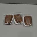 Shyyween 3 Pairs Shoe Tongue Pads Soft Suede Leather Self Adhesive Inserts for Men Women Handmade Elastic Foam Shoe Padding for Solves Loose Shoes Problem(Brown,Size M)