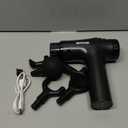 AYURA Massage Gun Deep Tissue, Muscle Massager Gun for Pain Relief, Percussion Massage Gun with 30 Speeds & 6 Heads, Portable Handheld Back Massage Gun for Athlets Men Women (Black)