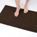 Bath Mat 34" x 21" Brown