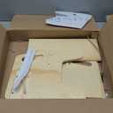 Toddler Step Stool, Wooden Height-Adjustable 2-Step Stool for Kids, Potty Training Stool with Handles for Bathroom Sink, Kitchen, Bedroom (Original Wooden Colour)