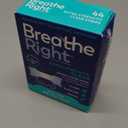 Breathe Right Nasal Strips, Extra Strength Clear Nose Strips, Drug-Free Nasal Congestion Relief for Better Breathing, Help Relieve Snoring, Caused by Colds & Allergies, Deviated Septum, 44ct (44 Count (Pack of 1))