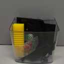 AQUANEAT Fish Tank, 1.2 Gallon Aquarium, Small Betta Fish Tank Starter Kit with LED Light and Water Filter Pump, Rectangular