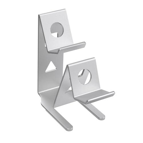 Decours Holder Controller Stand for Cellphone Double Metal Stand Gamepad Holder Gaming Accessory