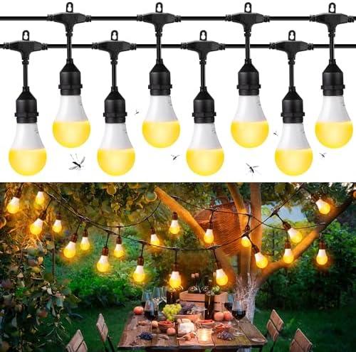 Qualirey Mosquito Repellent LED String Light for Outdoor, 7W Waterproof Mosquito Repellent Light Bulbs Outdoor Mosquito Repellent for Patio Backyard Deck(24 ft) Qualirey Mosquito Repellent LED String Light for Outdoor, 7W Waterproof Mosquito Repellent Light Bulbs Outdoor Mosquito Repellent for Patio Backyard Deck(24 ft)