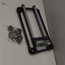 Replacement Rolling Trolley Base for Pet Carrier, 19.3" x 11" Detachable Luggage Cart with Telescopic Handle and Wheels, Universal Frame for Cat Dog Travel Bag (Trolley Only, Pet Bag Not Included)