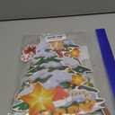 Christmas Refrigerator Magnets Magnetic Christmas Tree Refrigerator Stickers Xmas Tree Fridge Magnets DIY Refrigerator Magnets Christmas Decorations for Metal Door Decor, 24 Inch (Colorful Style)