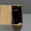 5/8 Diameter Curtain Rods 30-90 Inch, for 30-84 Inch Windows, Adjustable Splicing Black Curtain Rods for Windows with Brackets, Window Rod Long Small Curtains Rod