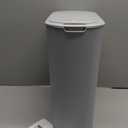 TIPGO Automatic Motion Sensor Bathroom Trash Can with Lid, 2.6 Gallon Touchless Trash Bin, Smart Garbage Can Plastic Slim Wastebasket for Bedroom, Office, Dorm (Grey)