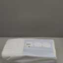 Feather Pillows Queen Size Set of 2 - Goose Down Hotel Bed Pillow for Sleeping, Soft 600 Thread Count Cotton Cover, Fluffy Support Surround Fill Polyester for Side, Back, Stomach Sleepers