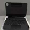 AUSDOM iPad Pro M4 11 inch Case with Magic Keyboard, 2024 iPad Pro 11 inch M4 Keyboard Case with 11 Color Backlit, Multi-Touch Trackpad, Pencil Holder and Easy-Set Magnetic Stand, Black