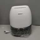 Dehumidifier, AlohaAir 34 OZ Small Dehumidifiers for Home and Room, Quiet with 7 Colors Night Light, Auto Shut Off, Dehumidifiers for Bedroom, Bathroom, RV, and Closet (Grey)