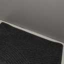 Sturdy Front Door Mat, Absorbent Muddy Dirt Resist Welcome Door Mats Outdoor Indoor, Stain and Fade Resistant, Non-Slip Backing Entry Mat Low Profile Doormat for Entryway, 2917, Grey (1'5" x 2'5" (Rectangular))