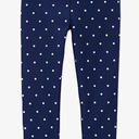 Carter's Baby Polka Dot Cotton Stretch Leggings, Size 3M
