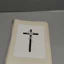 Bible Cover Case for Women, Large Leather Bible Carrying Book Cases with Shoulder-Strap and Handle, Christian Easter Birthday Gifts Bible Book Bag Covers for Women