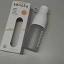 Kencko's Instant Smoothie Starter Pack - 1 Smoothie Shaker Bottle + 1 Full Size Instant Smoothie Sample (Red)