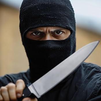 JPXH Classic Prop Knife  Halloween Toy Costume Fake Knife Accessories(One knife)