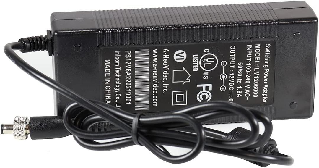 AC 100-240V DC Power Supply Module 12V 6A C14 Socket 5.5x2.1mm with Locking Nut Power Charger Adapter