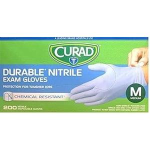 Curad Nitrile Powder-Free Exam Gloves 200 Medium 