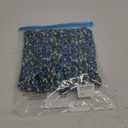 WEESO Womens T Shirts Short Sleeve Pleated Dressy Casual V Neck Summer Tops Blouses Floral Blue 3XL