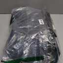 Twira Laundry Basket with Wheels 105L Black x1