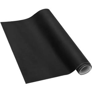 96"L x 60"W Suede Fabric Headliner Interior Trim DIY Roof Repair Replacement with Foam Backing for Car Truck RV SUV Boat Automotive Black