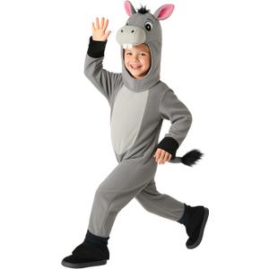 Morph Donkey Costume Kids Donkey Outfit Kids Animal Halloween Costumes Toddler Nativity Christmas Animal Costume (Large)
