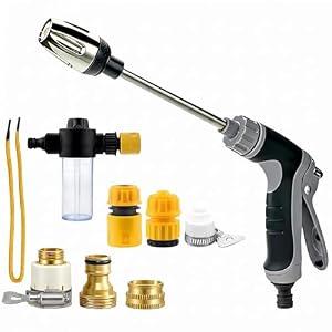 Jetterix Pressure Washer Nozzle, 360Â° Rotating for Three Spray Modes, Universal and Easy To Install, Effortless Dirt & Stain Removal
