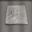 downluxe Waterproof Fabric Shower Curtain Liner, Soft Cloth Shower Liner with 3 Magnets, Machine Washable & Hotel Quality Bathroom Curtain, 70" W x 72" L, White