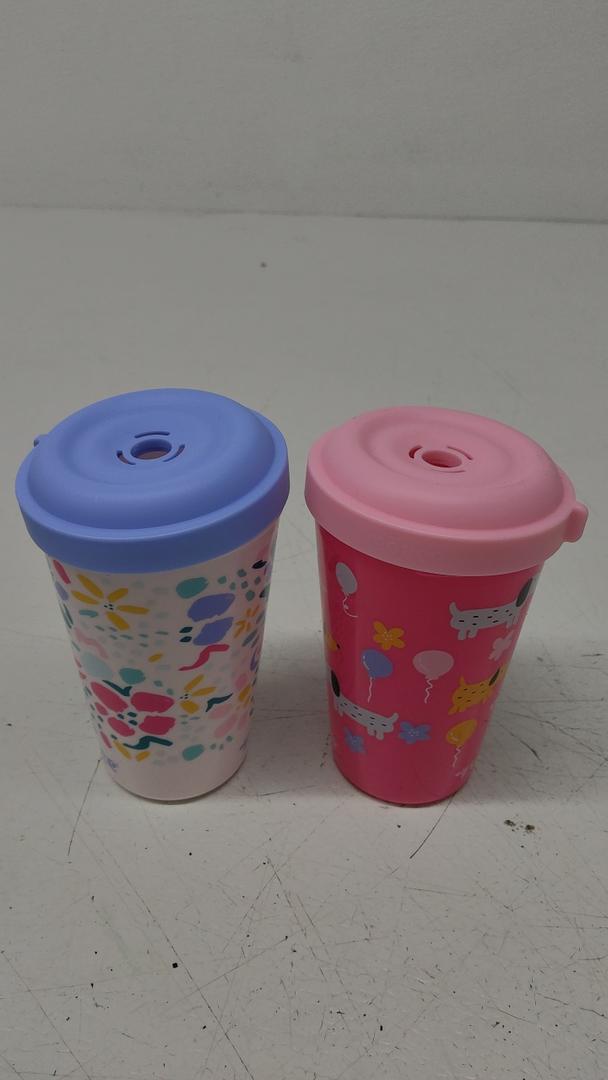 12 Oz GoGo's Spill-Proof Tumbler 2 Pack