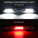 Tresound LED Third 3rd Brake Light for 2007-2013 Chevy Silverado GMC Sierra 1500 2500 3500 HD Classic, Rear Cargo Lamp High Mount Stop light
