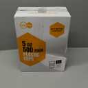 Turbo Bee 5oz Disposable Plastic Cups 500 Pack - Small Drinking & Sample Cups, Bulk Multi-Use Tumblers for Beverages, Mini Desserts, Home, School, Parties, or Commercial Use