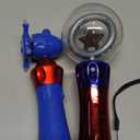 ArtCreativity Light Up Magic Ball Wand & Spinning Light Wand Set  LED Light Spinner Wands for Kids, Includes Flashing Light Up Spinner  Sensory Toys for Kids with Autism  Batteries Included