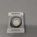 Amizee Rugged Case Compatible with Samsung Galaxy Watch Ultra (2025/2024) 47mm with Back Cover, Metal Bumper Ultra Thin Shockproof Protective Cover for Galaxy Watch 7/8 Ultra, Titanium/Orange