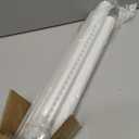 Extra Long Tension Curtain Rods 41-146 Inch, White, One-Click Heavy Duty