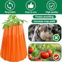 10 Pack Wall of Water Plant Cover, 19'' x 17'' Insulating Water-Filling Plants Protector, Garden Early Season Plant Insulator for Outdoor Winter Growth Protection Against Frost