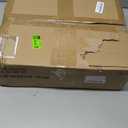 Kitchen Microwave Stand,4-Tier Adjustable Bakers Rack, Microwave Cart with Storage, Small Coffee Bar Table Appliance Shelf for Living Room,Office (Coal-Black)