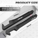 2 x 2PCS Car Seat Gap Filler,Upgraded 3 in 1 No Drop Seat Guard for Cars with Hook and Car Phone Holder Design,Universal Cars Seats Spacer Gap Filler for Double-Sided Use