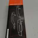 A-Premium Front Passenger Side Exterior Door Handle with Keyhole Compatible with Dodge Ram 1500 2002-2008, Ram 2500 2003-2009, Ram 3500 2003-2010, Ram 4500 5500, Dakota 2005-2010 & Mitsubishi Raider