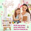 Easter Bunny Coffee Decorations - Ceramic Basket Stuffers Essentials Decoration Decor, Some Bunny Needs Coffee Bar Desk Sign Centerpieces for Home Office Spring Farmhouse, 3.9 x 4.7 inches