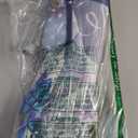 Breling Happy Birthday Banner with Lights 71 x 12 Inch LED Happy Birthday Decoration Door Banner Party Porch Sign Outdoor Indoor Hanging Supplies for Women Men(Blue Silver)