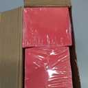 Kosiz 1000 Sheet 20 Bid Raffle Tickets Chinese Auction Tickets Sheets Auction Fundraiser Ticket Numbered with Name and Phone Number Per Sheet Raffle Tags for Silent Auction (Red)
