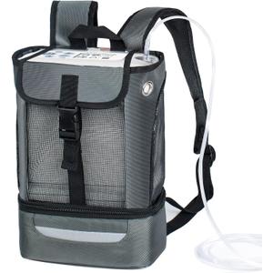 BAGSFY Upgraded Oxygen Concentrator Backpack for Inogen One G5, G3, Lightweight Machine Carrying Bag for Inogen One G5 Accessories and Battery. (Gray)