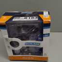 2 Pack Keyed Alike Entry Door Knob and Deadbolt Set, Satin Nickel Double Cylinder Deadbolt Lock Set, Round Style Door Knobs Deadbolt for Exterior/Front Door