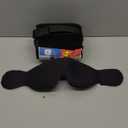 Travel Pillows for Airplanes, 360 Support Headrest Pillow with Eye Mask for Sleeping, Travel Airplane Pillow for Long Flights Car Road Trip, Travel Accessories Stop Bobblehead, Black