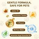 4 x Pet Glove Wipes for Dogs and Cats, Rinse-Free Dog Grooming Wipes, Fragrance-free Hypoallergenic Deodorizing Wipes, Ultra-Thick, For Pets Cleaning, Post-Operative Care, Daily Grooming and Travel 20 PCS