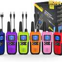 Topsung Walkie Talkies for Adults Long Range Rechargeable with NOAA Weather Alert, Multi-Purpose 2 Way Radios 6 Pack for Team Work Seniors Care Kids Adventure Family Camping Hiking Skiing Cruise