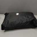 8pcs Outdoor Patio Cushion Covers Replacement, 25.6" Zippered Outdoor Cushion Covers Waterproof, UV Resistant & Washable Patio Furniture Cushion Covers Waterproof for Patio Sectional, Black