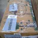 10FT Geometric Dome Climber for Kids 3-12 - Heavy Duty 1000LB Capacity Jungle Gym with Hammock & Climbing Grips, Outdoor Backyard Play Equipment, Easy Assembly (Blue-black)